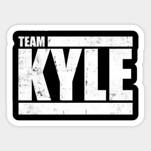 Team Kyle MTV The Challenge Geordie Shore Sticker